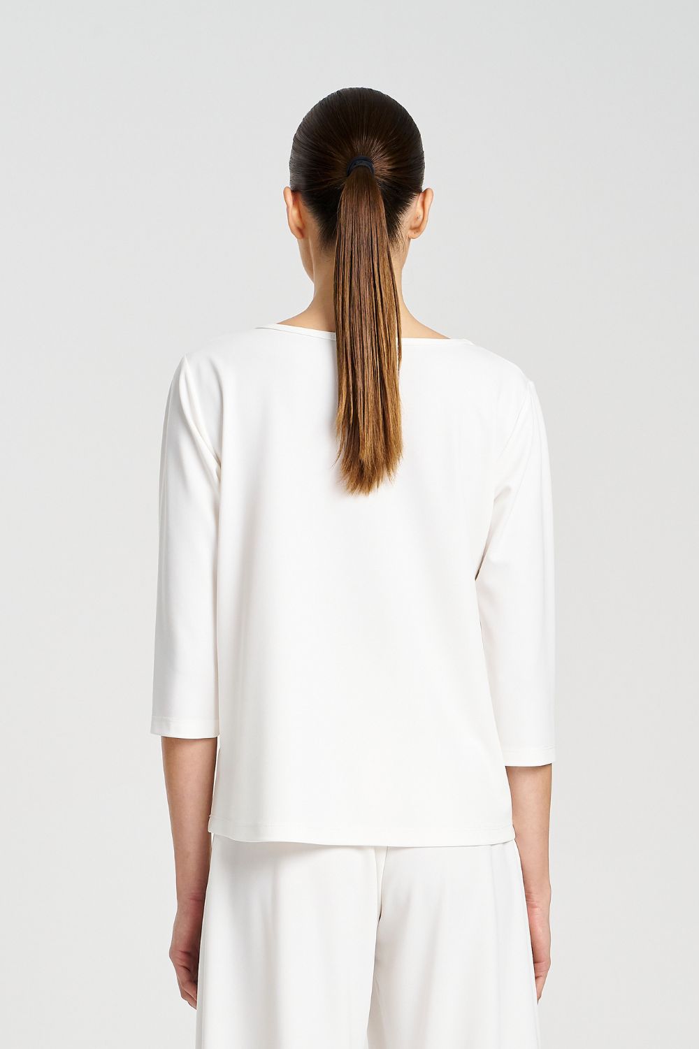 Mela Purdie - Mela Purdie Powder Boat Neck | Cream - Top - Silvermaple Boutique 