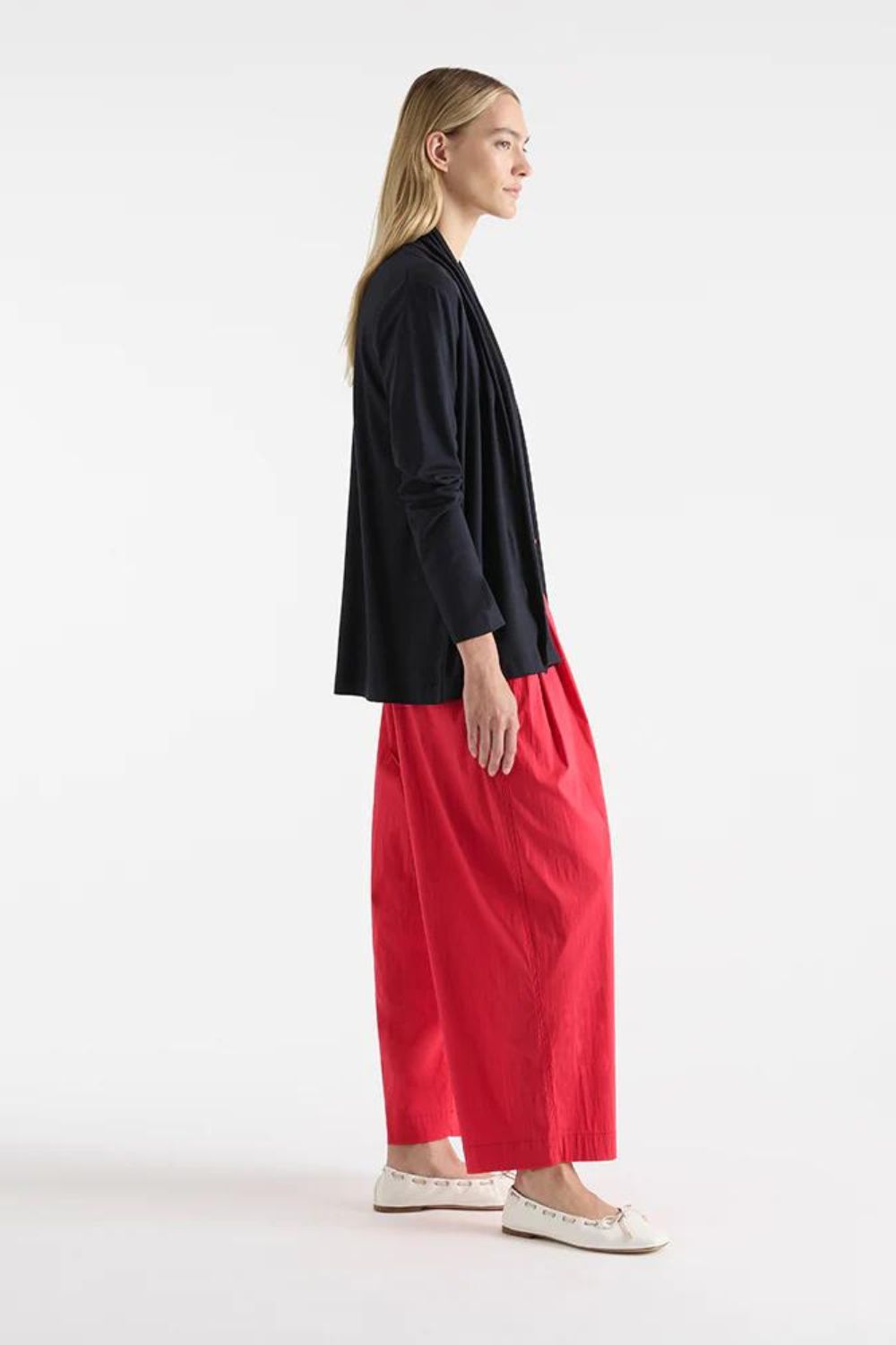 Mela Purdie - Pull On Jacket | Navy - Jacket - Silvermaple Boutique 