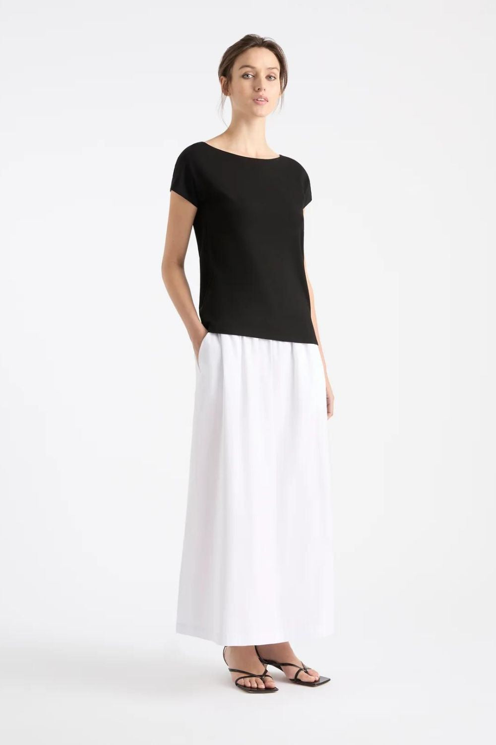 Mela Purdie - Raglan Shell | Black - Top - Silvermaple Boutique 