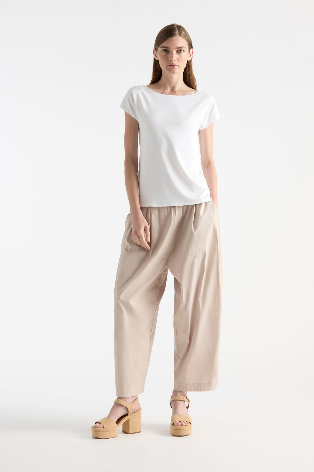 Mela Purdie - Raglan Shell | White - Top - Silvermaple Boutique 