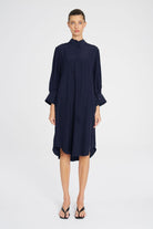 Mela Purdie - Mela Purdie Resort Dress | Navy - Dress - Silvermaple Boutique 