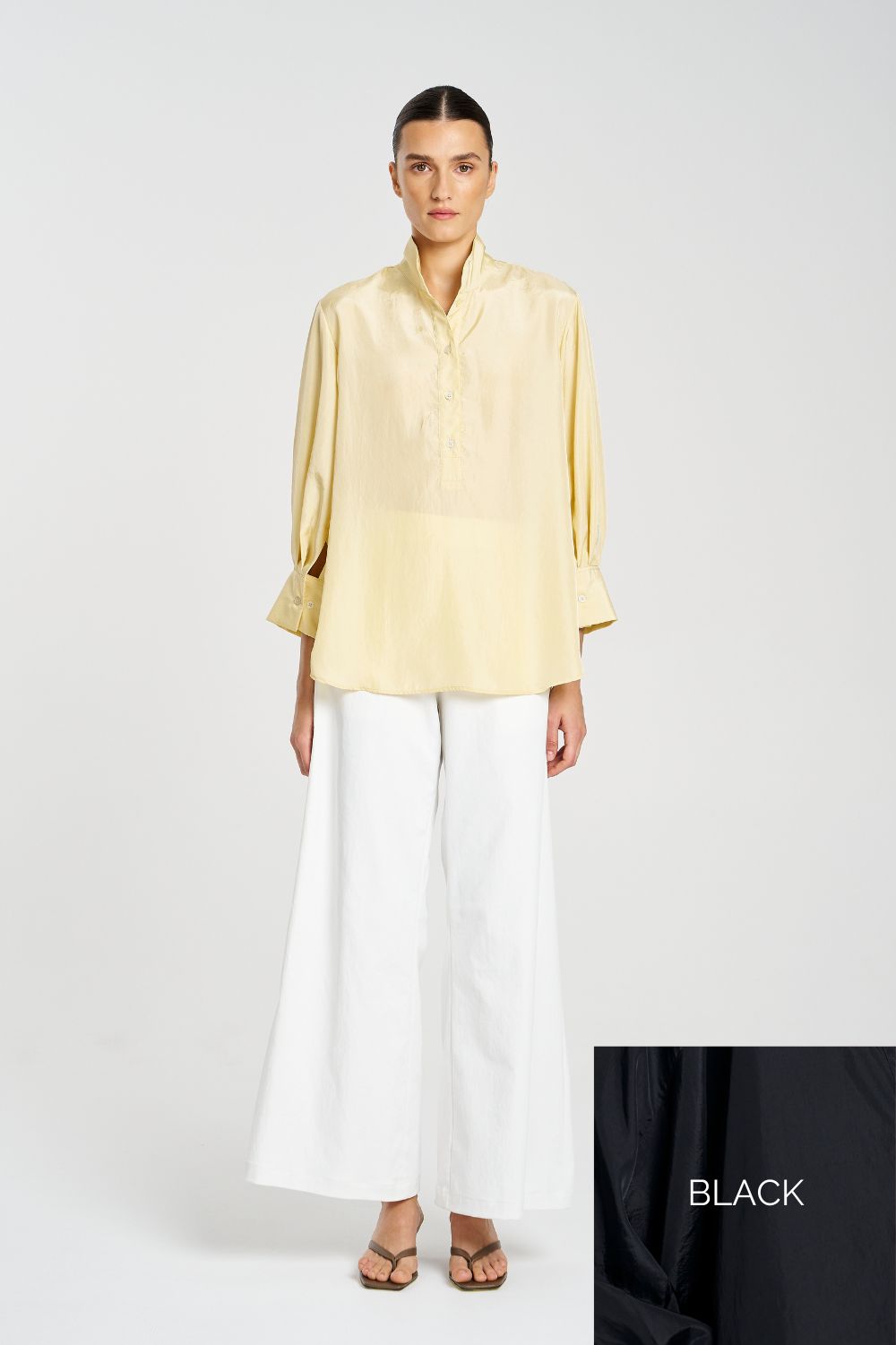Mela Purdie - Resort Shirt | Black - Shirt - Silvermaple Boutique 