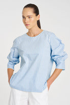 Mela Purdie - Mela Purdie Resort Top | Miami Stripe - Top - Silvermaple Boutique 