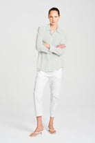 Mela Purdie - Mela Purdie Single Pocket Shirt | Oyster - Shirt - Silvermaple Boutique 