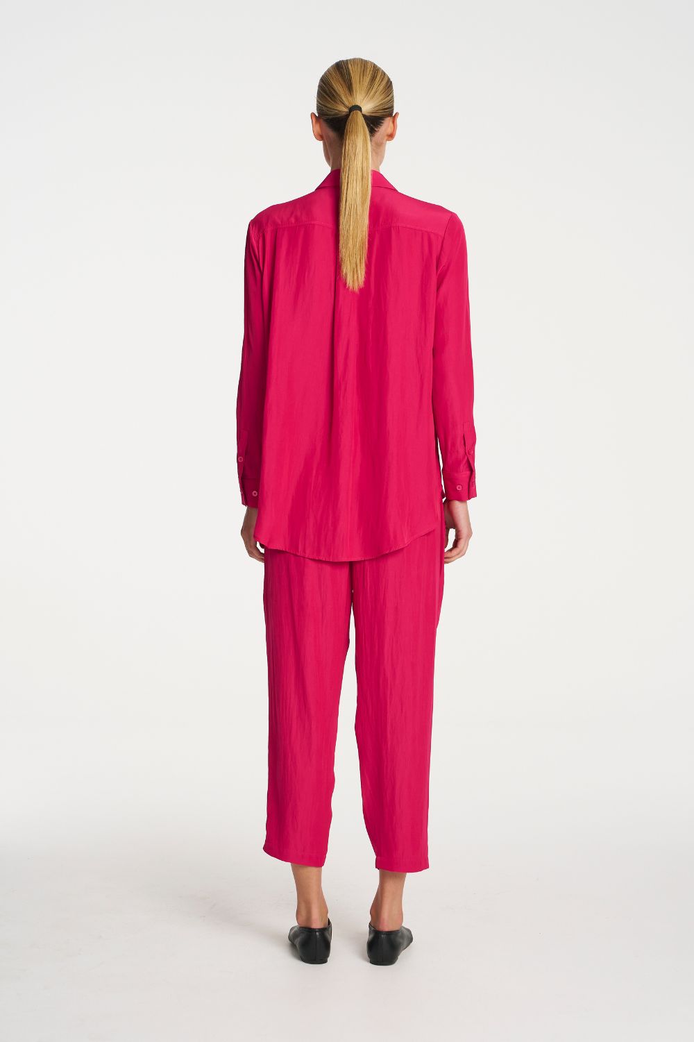 Mela Purdie - Mela Purdie Single Pocket Shirt | Teaberry - Shirt - Silvermaple Boutique 