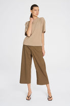 Mela Purdie - Mela Purdie Slice Pant | Tannin - Pants - Silvermaple Boutique 