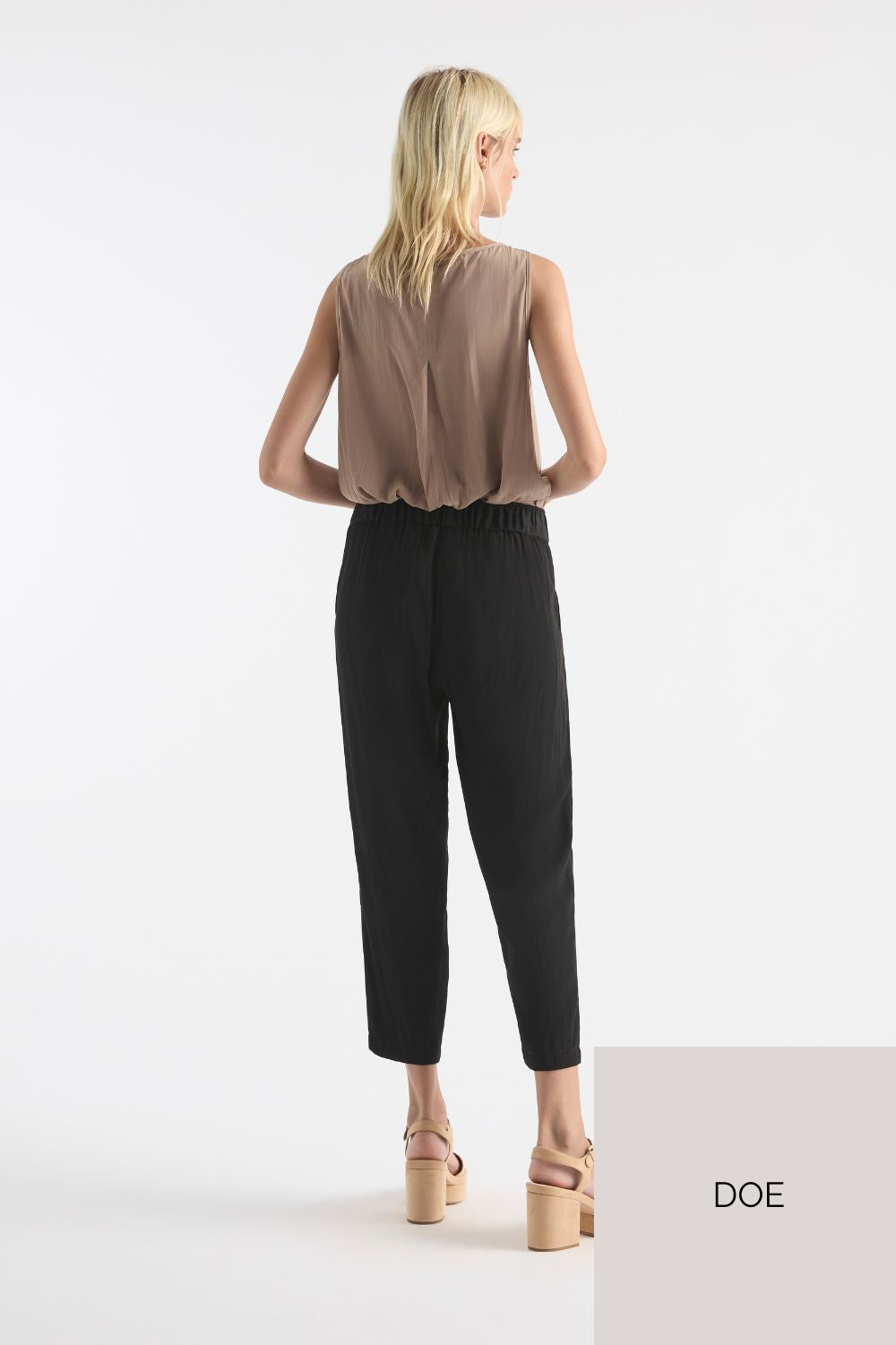 Mela Purdie - Soft Capri | Doe - Pants - Silvermaple Boutique 
