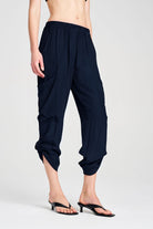 Mela Purdie - Mela Purdie Soft Cargo | Navy - Pants - Silvermaple Boutique 