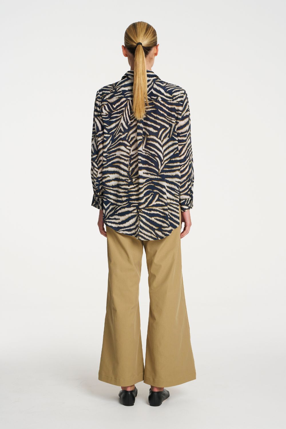 Mela Purdie - Mela Purdie Soft Shirt | Brush Silk Print - Shirt - Silvermaple Boutique 