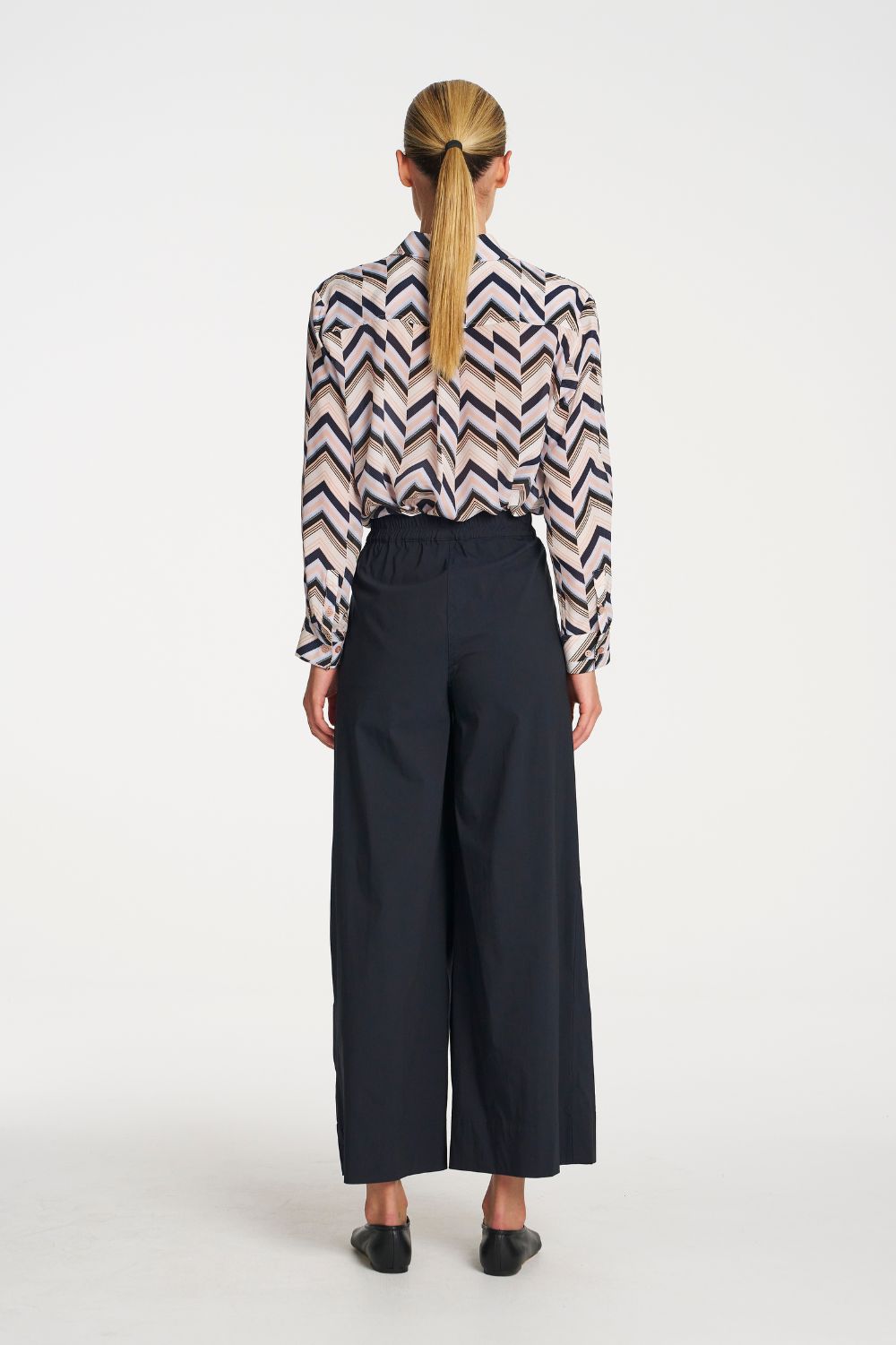Mela Purdie - Mela Purdie Soft Shirt | Pleat Silk Print - Shirt - Silvermaple Boutique 