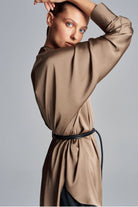 Mela Purdie - Mela Purdie Soft Shirt | Sepia - Shirt - Silvermaple Boutique 