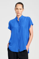 Mela Purdie - Mela Purdie Soft Stand Shirt | Miami - Shirt - Silvermaple Boutique 