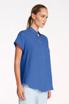 Mela Purdie - Mela Purdie Soft Stand Shirt | Parisian - Shirt - Silvermaple Boutique 