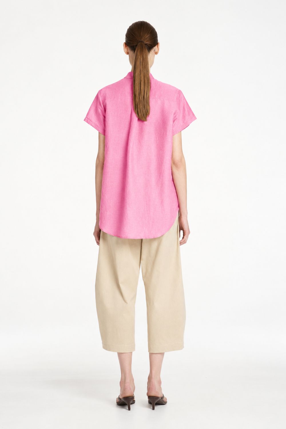 Mela Purdie - Mela Purdie Stand Shirt | Peony - Shirt - Silvermaple Boutique 