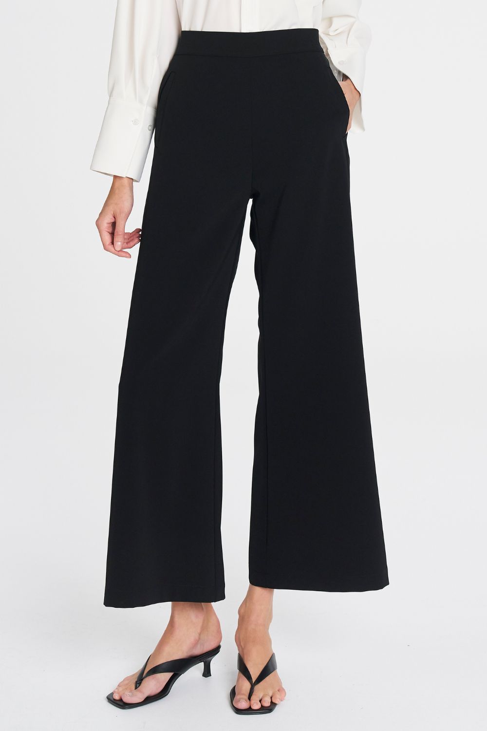 Mela Purdie - Mela Purdie Suit Pant | Black - Pants - Silvermaple Boutique 