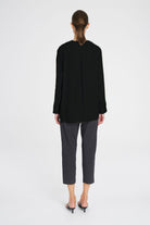 Mela Purdie - Mela Purdie Tab Shirt | Black - Shirt - Silvermaple Boutique 