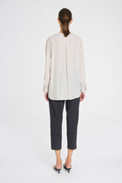 Mela Purdie - Mela Purdie Tab Shirt | Oyster - Shirt - Silvermaple Boutique 