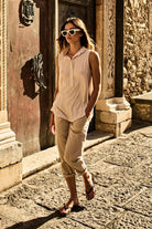 Mela Purdie - Mela Purdie Tab Slide Tank | Meringue - Top - Silvermaple Boutique 