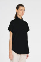 Mela Purdie - Mela Purdie Tab Stand Shell | Black - Top - Silvermaple Boutique 