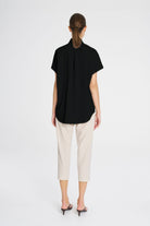 Mela Purdie - Mela Purdie Tab Stand Shell | Black - Top - Silvermaple Boutique 