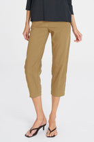 Mela Purdie - Mela Purdie Tapered Flat Pant | Trench - Pants - Silvermaple Boutique 