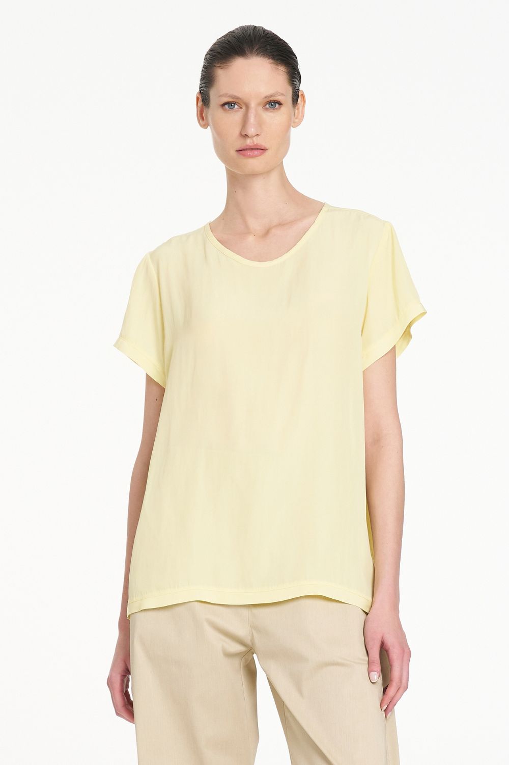 Mela Purdie - Mela Purdie Travel T | Lemon - Top - Silvermaple Boutique 