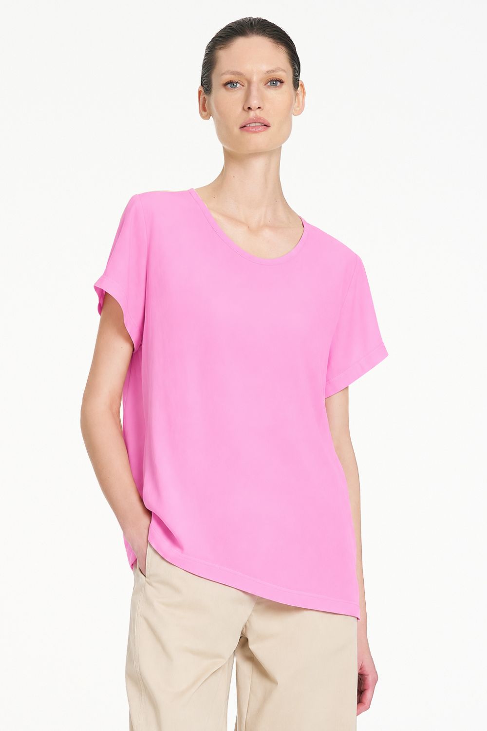 Mela Purdie - Mela Purdie Travel T | Vivid Pink - Top - Silvermaple Boutique 