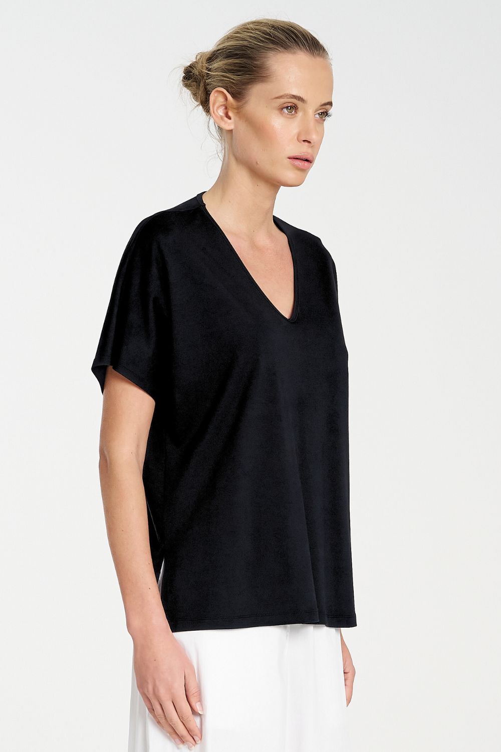 Mela Purdie - Mela Purdie Wedge Shell | Black - Top - Silvermaple Boutique 