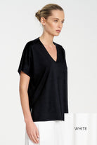 Mela Purdie - Mela Purdie Wedge Shell | White - Top - Silvermaple Boutique 