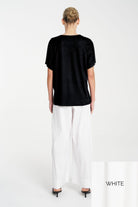 Mela Purdie - Mela Purdie Wedge Shell | White - Top - Silvermaple Boutique 