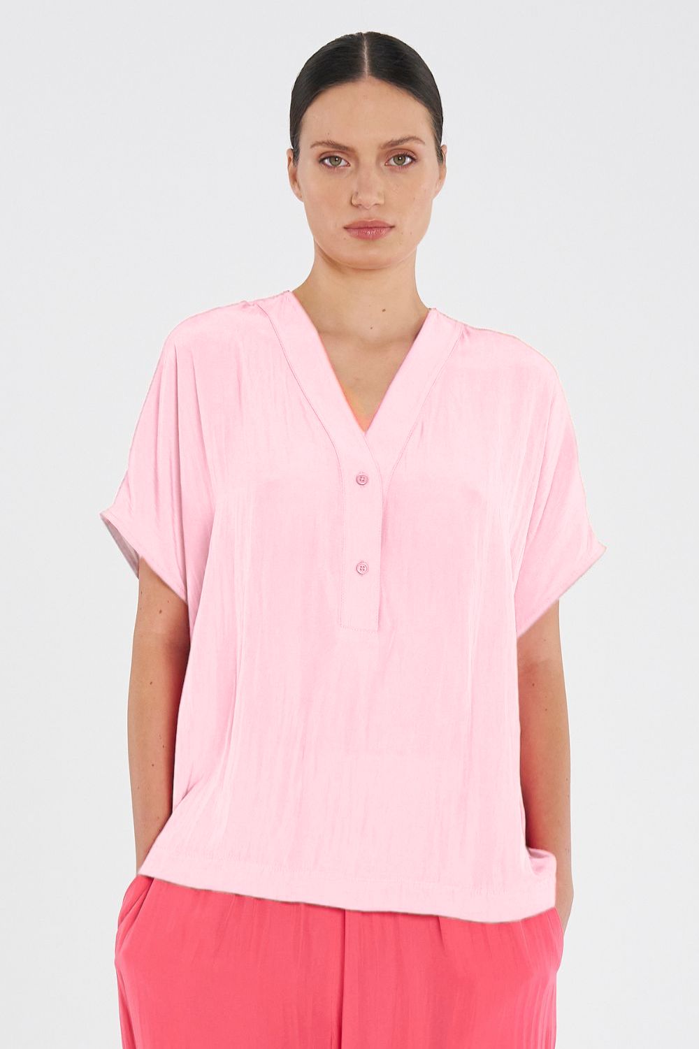 Mela Purdie - Mela Purdie Wedge Tab Shell | Rosebud - Top - Silvermaple Boutique 