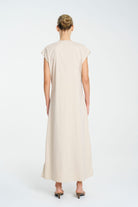 Mela Purdie - Mela Purdie Zip Slice Dress | Biscotti - Dress - Silvermaple Boutique 