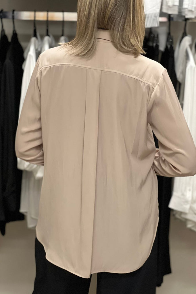 Mela Purdie Single Pocket Shirt | Oat - Silvermaple Boutique