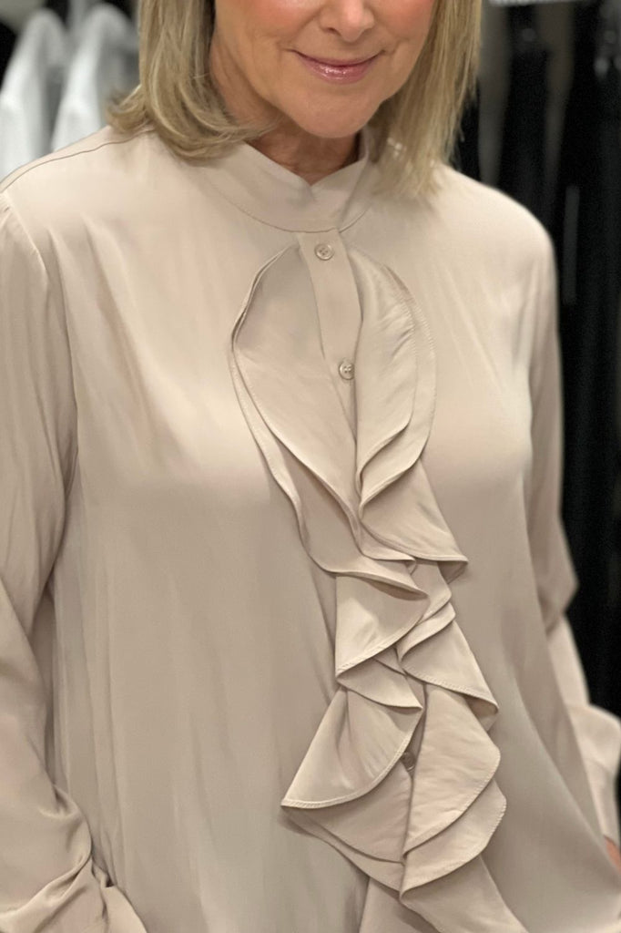 Mela Purdie Trellis Shirt | Oat - Silvermaple Boutique