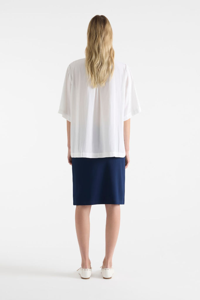 Mela Purdie Mid Double Skirt | Denim _Silvermaple Boutique