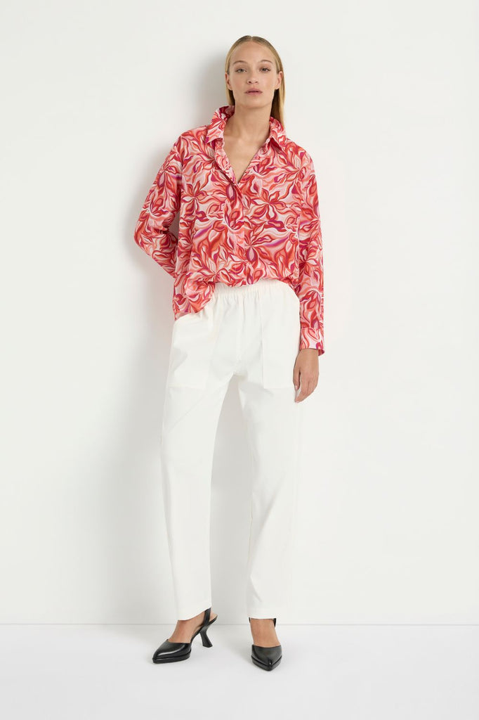 Mela Purdie Soft Shirt | Tangello Print _Silvermaple Boutique