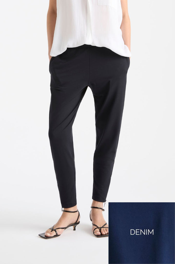 Mela Purdie Zip Stiletto Pant | Denim_Silvermaple Boutique