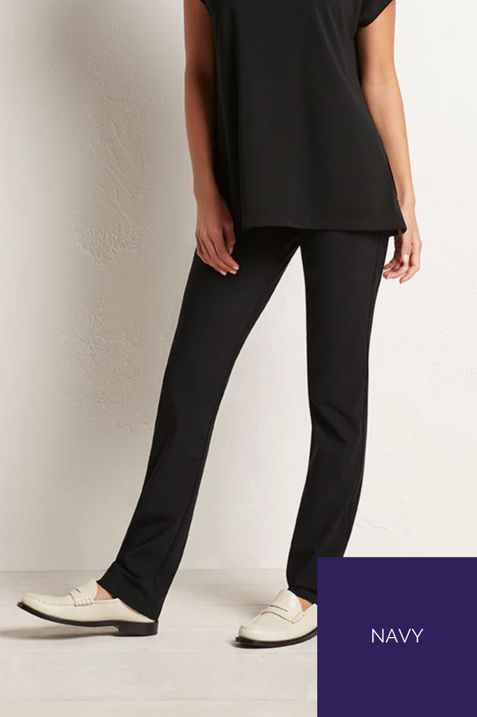 Mela Purdie Long Pant | Navy_Silvermaple Boutique 