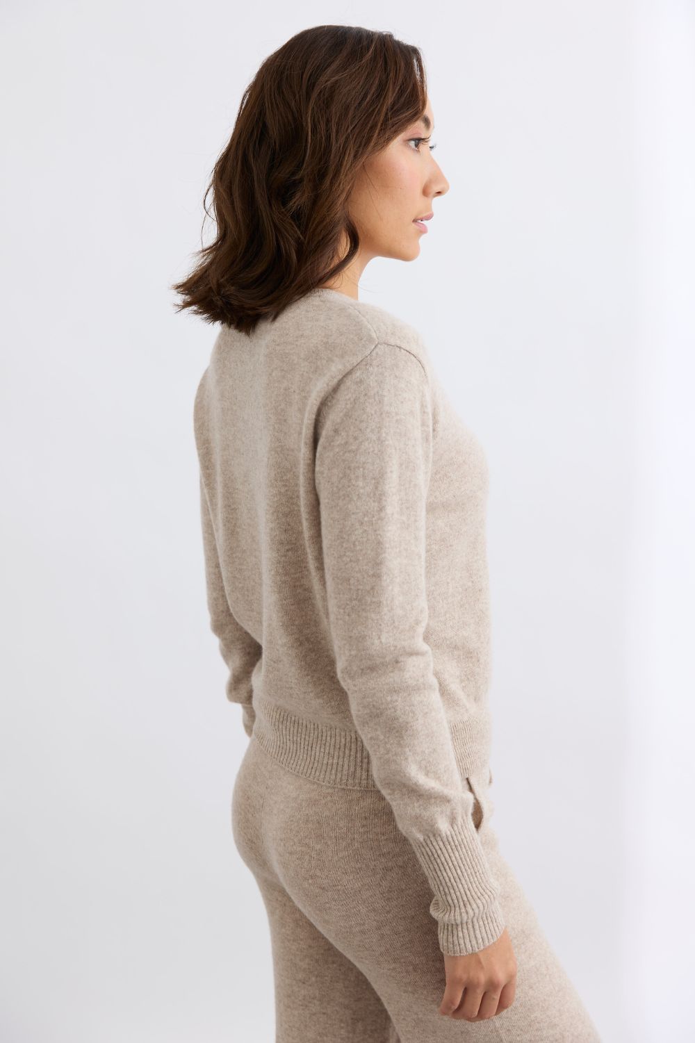Mia Fratino - Essential Slim Cardi | Toast - Cardigan - Silvermaple Boutique 