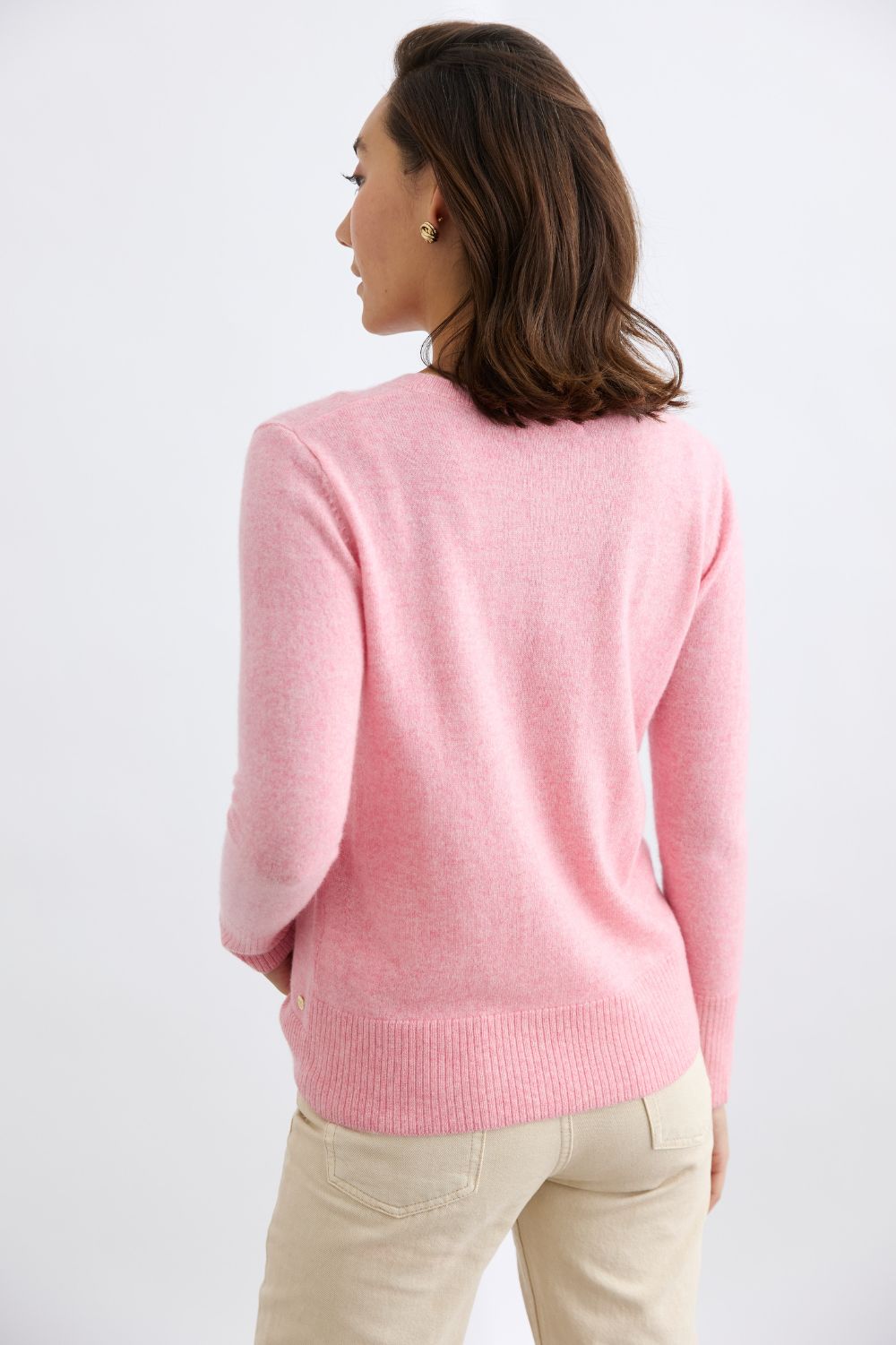 Mia Fratino - Essential Slim Crew | Petal - Jumper - Silvermaple Boutique 