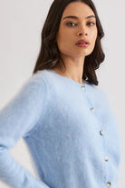 Mia Fratino - Mia Fratino Sierra Cardi | Mid Blue - Cardigan - Silvermaple Boutique 