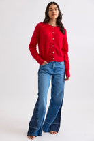 Mia Fratino - Mia Fratino Sierra Cardi | Scarlet - Cardigan - Silvermaple Boutique 