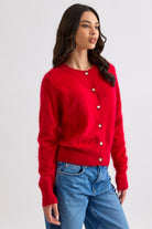 Mia Fratino - Mia Fratino Sierra Cardi | Scarlet - Cardigan - Silvermaple Boutique 