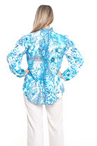 Silvermaple Collection - Mira Frill Shirt | Blue Casablanca - Shirt - Silvermaple Boutique 