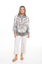 Silvermaple Collection - Mira Frill Shirt | Lace Safari - Shirt - Silvermaple Boutique 