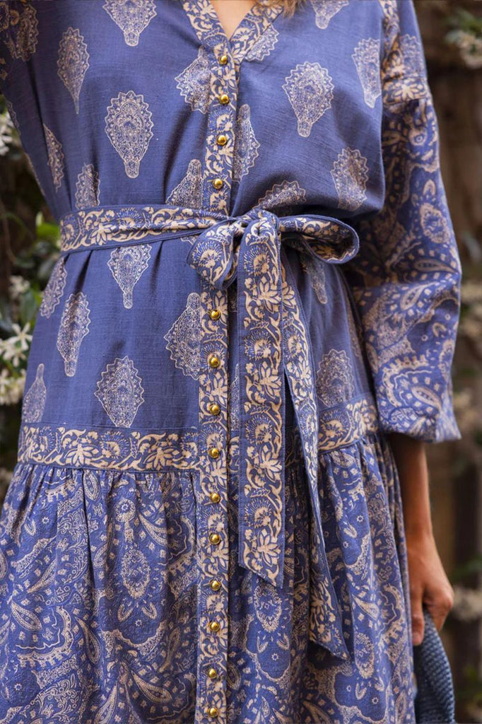 Miss June Isabela Dress | Blue_Silvermaple Boutique