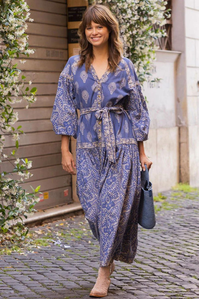 Miss June Isabela Dress | Blue_Silvermaple Boutique