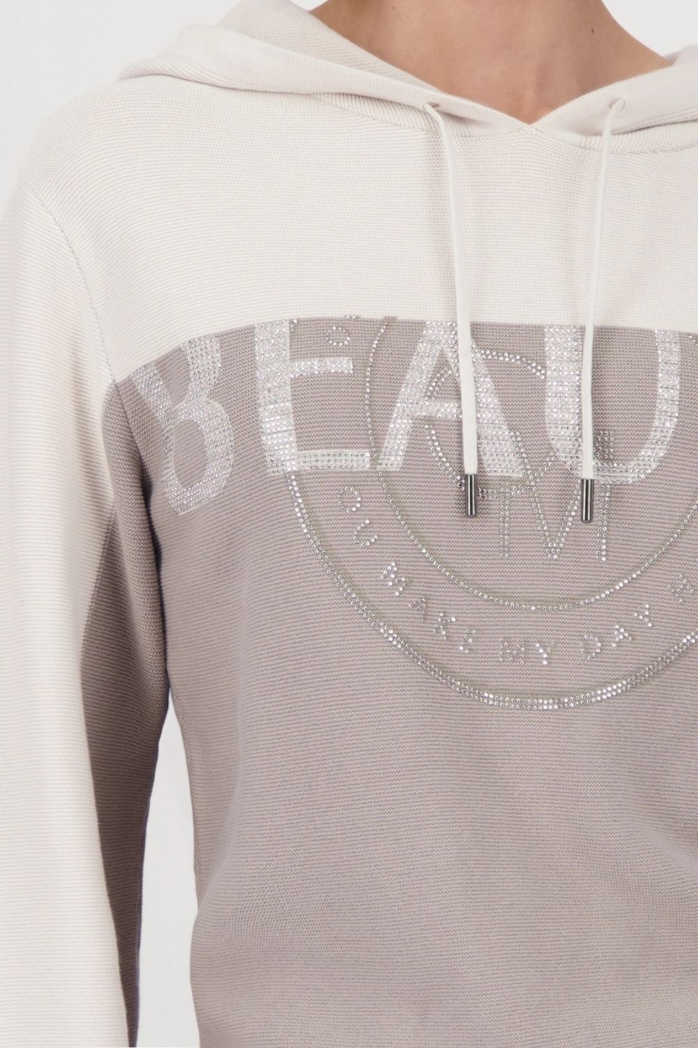 Monari - Monari Beauty Knitted Jumper | Greige - Jumper - Silvermaple Boutique 