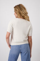 Monari - Plush Cardigan | Cream - Cardigan - Silvermaple Boutique 