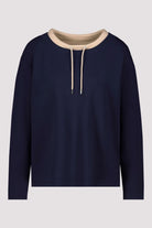 Monari - Monari Sweatshirt With Decorative Detail | Night Sky - Jumper - Silvermaple Boutique 